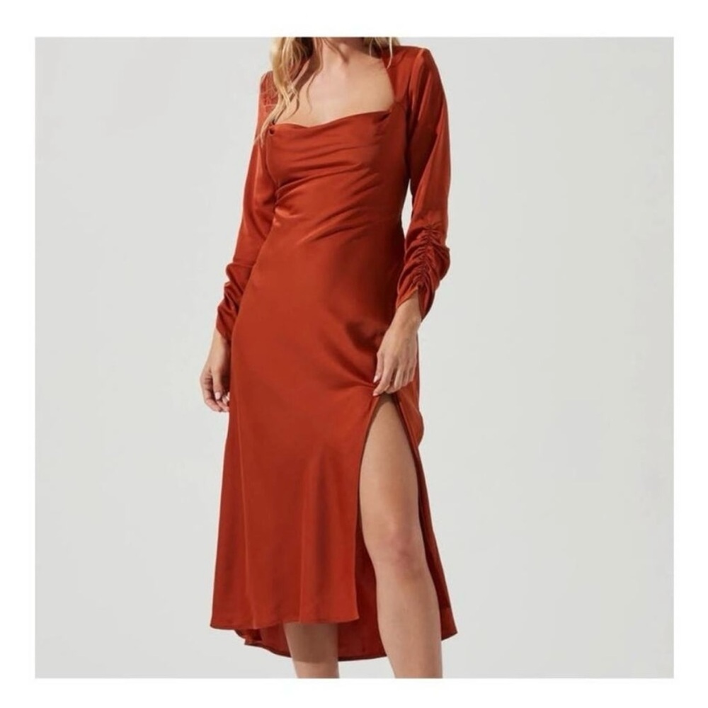 ASTR the Label Rust Gracie Dress